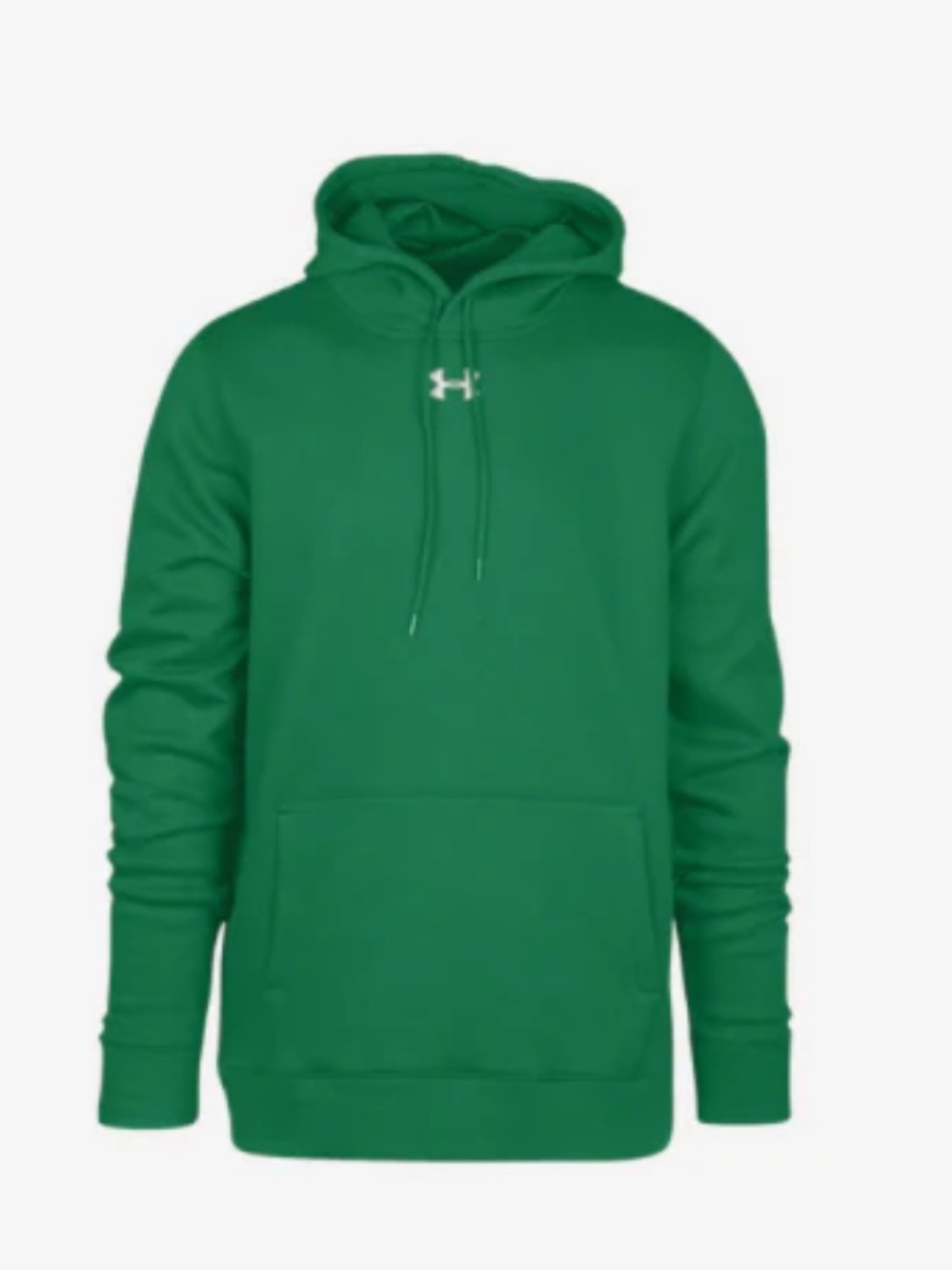 Under Armour Boys Green Loose Fit Hoodie Sweatshirt S